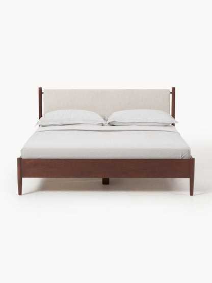 Lux Paul Bed with Mango Wood Frame