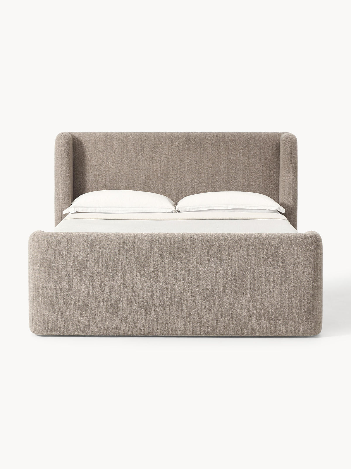 Lux Perla Bouclé Bed with Box Spring