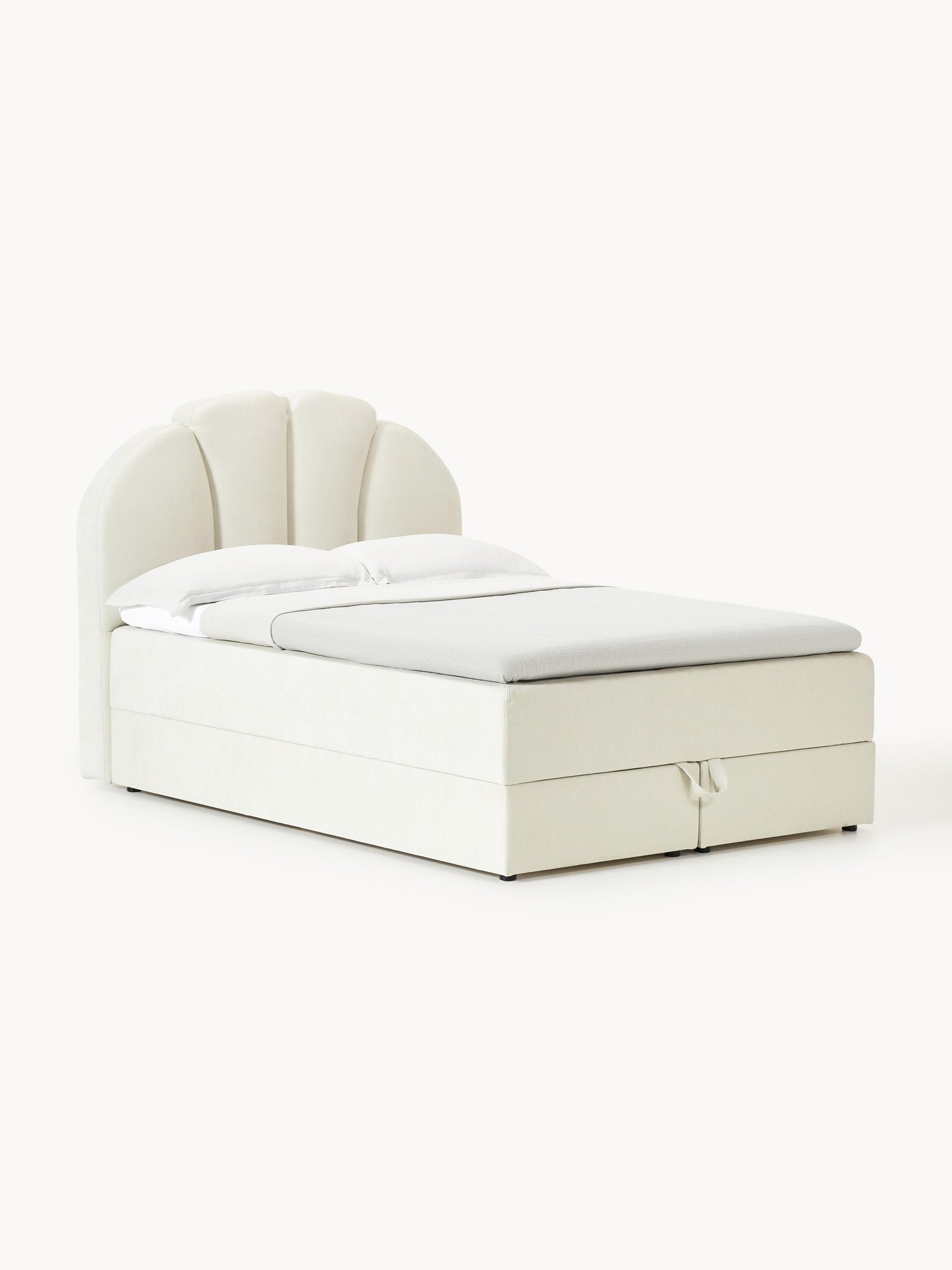 Lux Romia Bed (Box Spring) with Storage