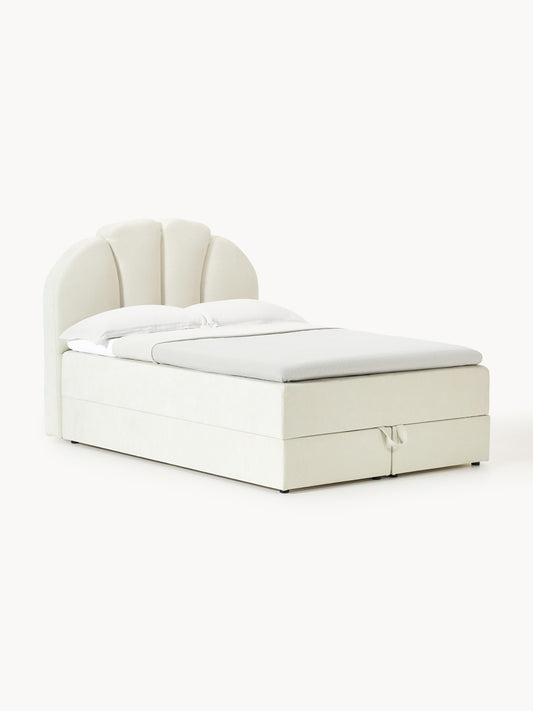 Lux Romia Bed (Box Spring) with Storage