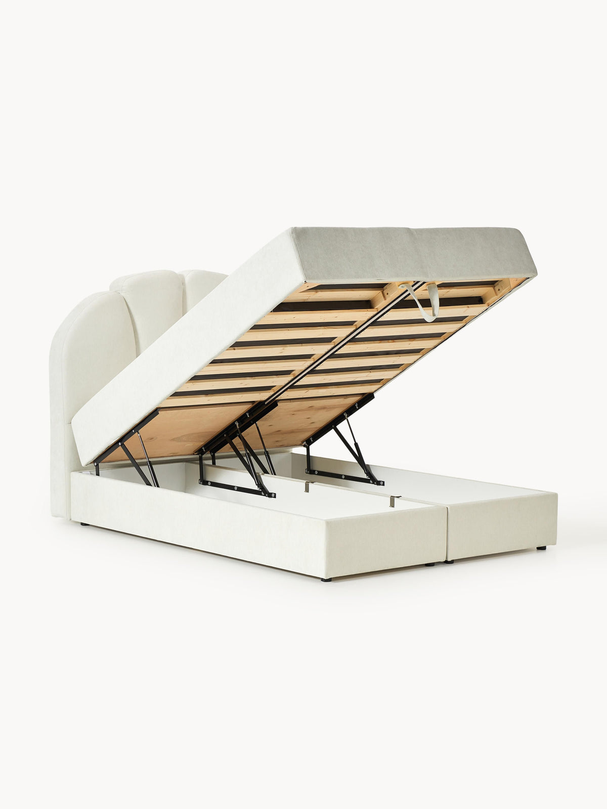 Lux Romia Bed (Box Spring) with Storage