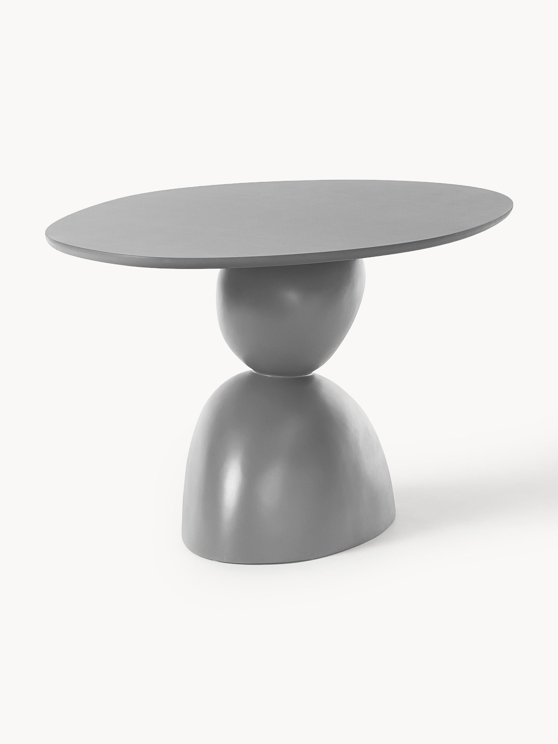 Lux Sahrain Oval Organic-Design Dining Table, 180 x 90 cm