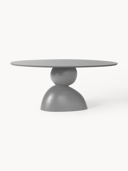 Lux Sahrain Oval Organic-Design Dining Table, 180 x 90 cm