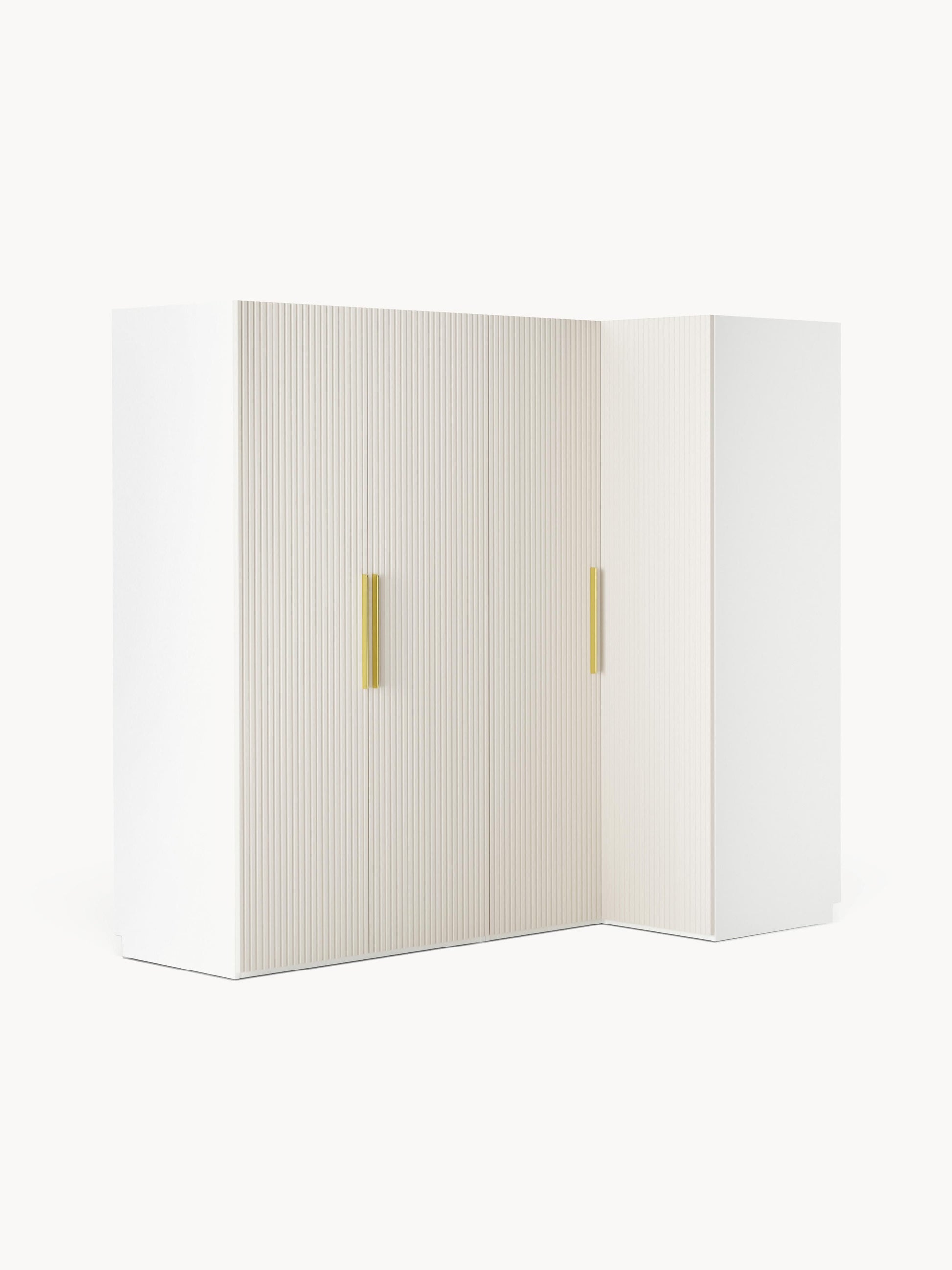 Lux Simone Modular Wardrobe for Corners, in Various Sizes, 215 cm Wide