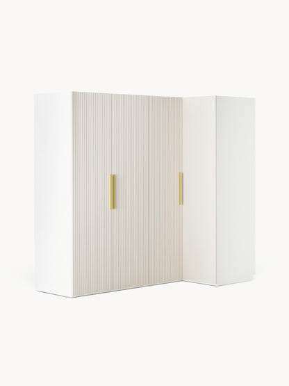 Lux Simone Modular Wardrobe for Corners, in Various Sizes, 215 cm Wide