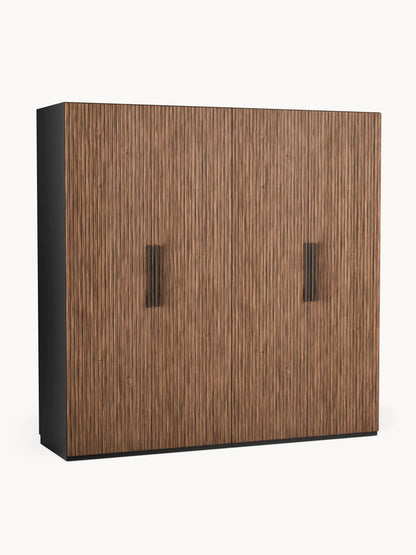 Lux Simone Modular Wardrobe with Hinged Doors, in Various Sizes, 200 cm Wide