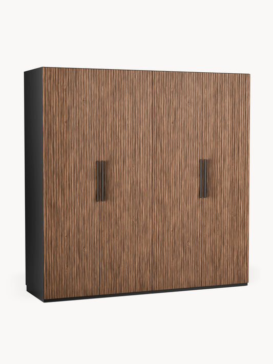 Lux Simone Modular Wardrobe with Hinged Doors, in Various Sizes, 200 cm Wide