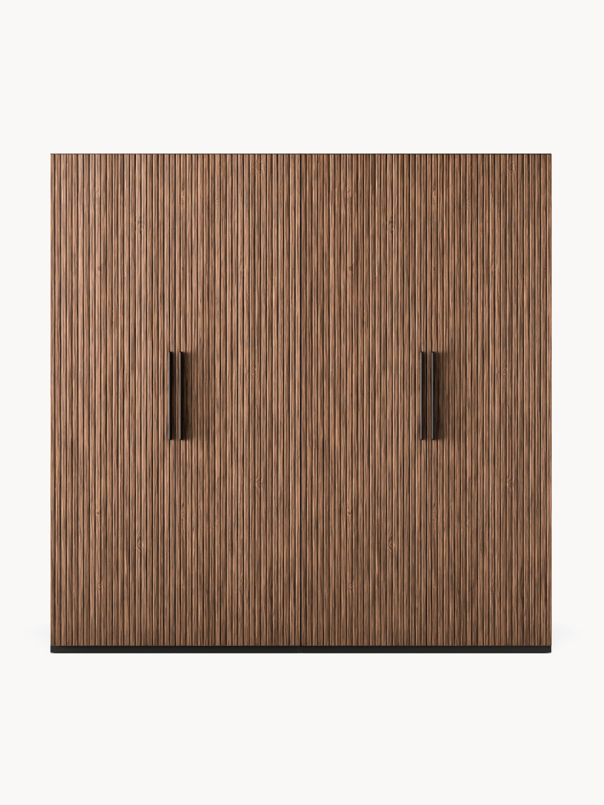 Lux Simone Modular Wardrobe with Hinged Doors, in Various Sizes, 200 cm Wide