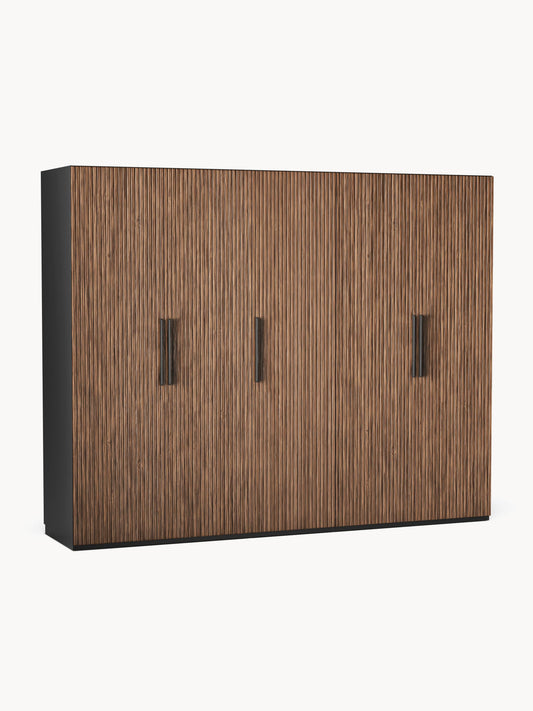 Lux Simone Modular Wardrobe with Hinged Doors, in Various Sizes, 250 cm Wide