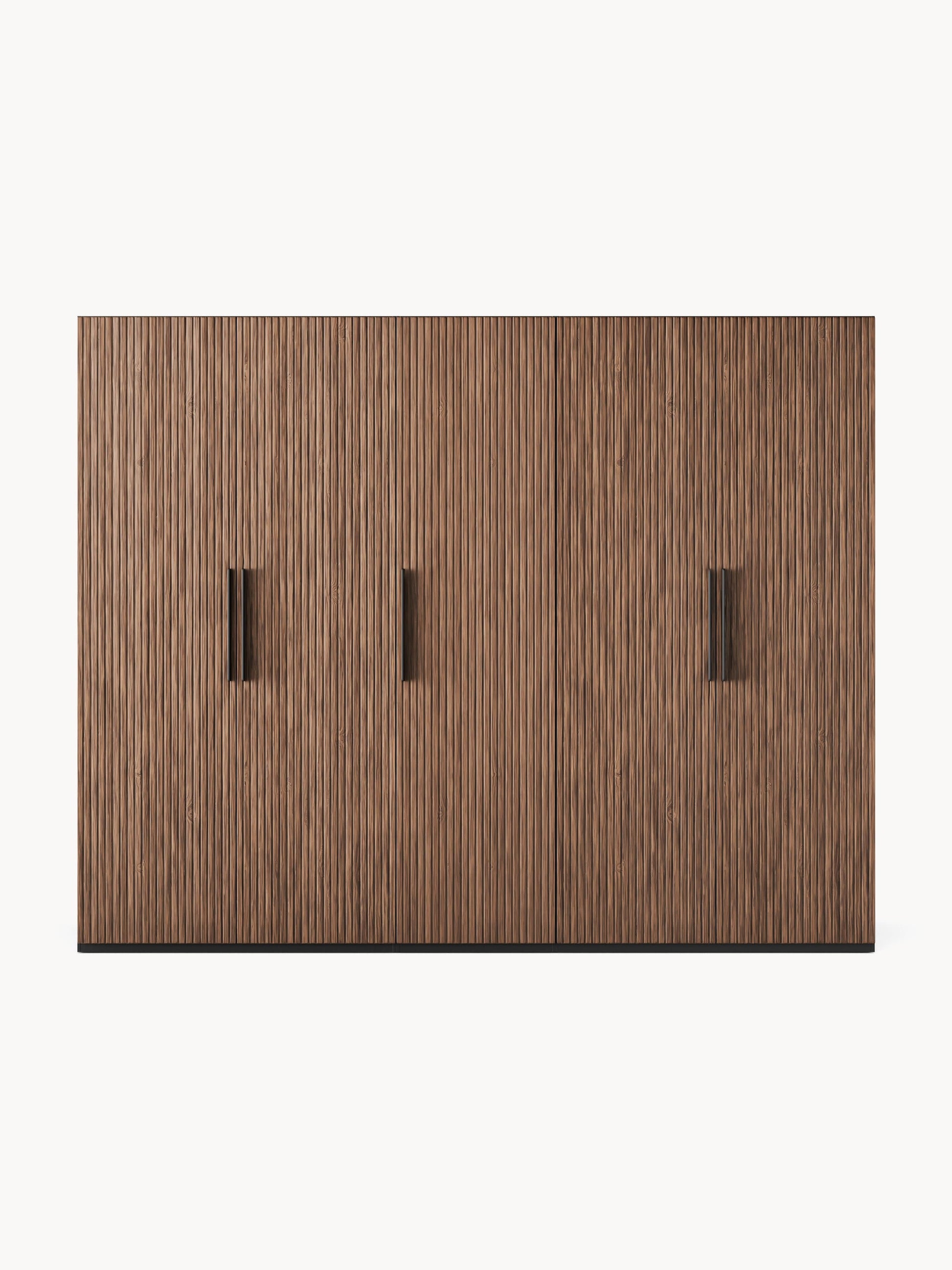 Lux Simone Modular Wardrobe with Hinged Doors, in Various Sizes, 250 cm Wide