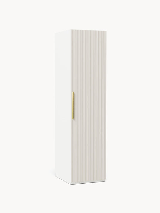 Lux Simone Modular Wardrobe with Hinged Doors, in Various Sizes, 50 cm Wide