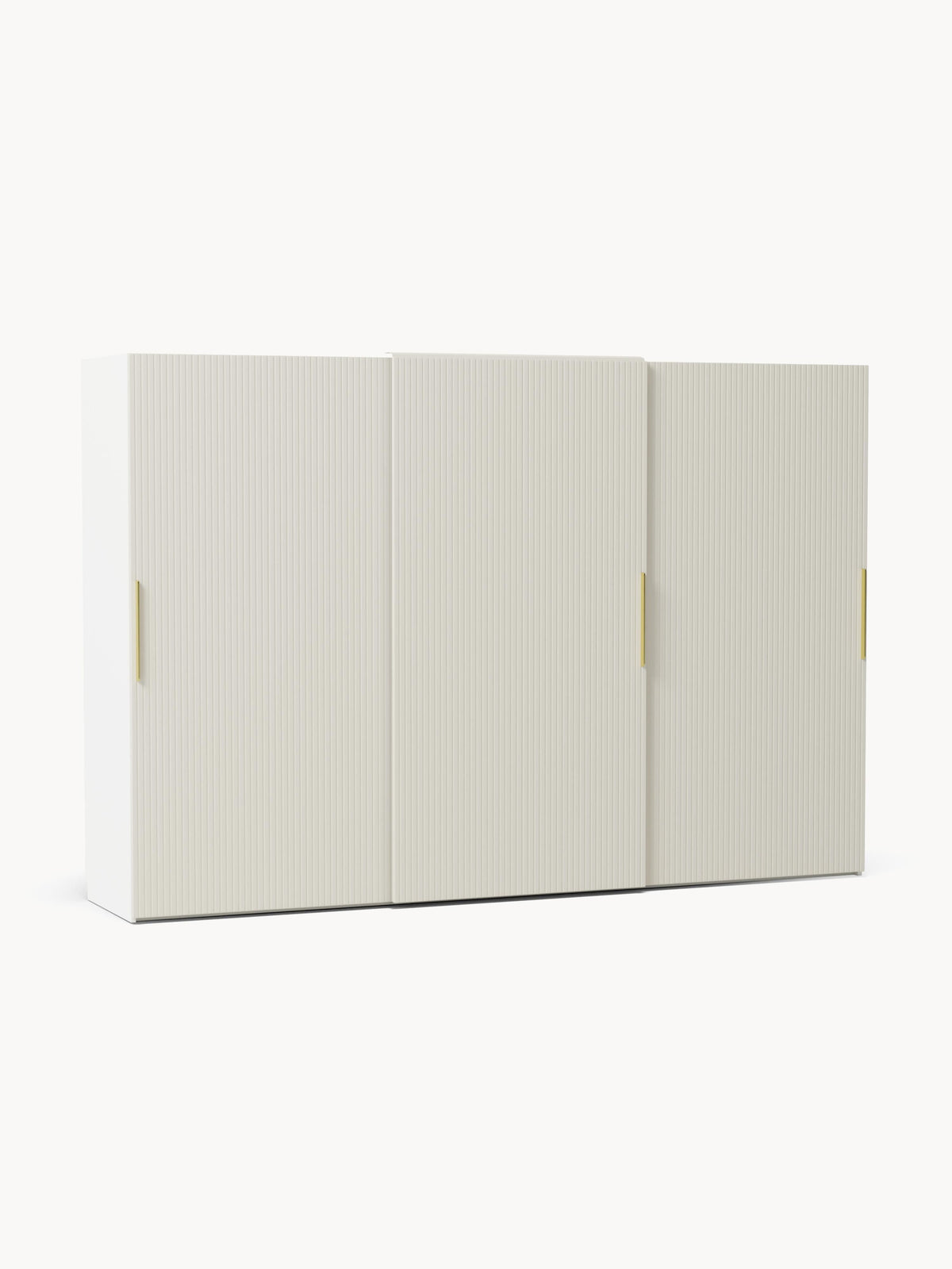 Lux Simone Modular Wardrobe with Sliding Doors, in Various Sizes, 300 cm Wide