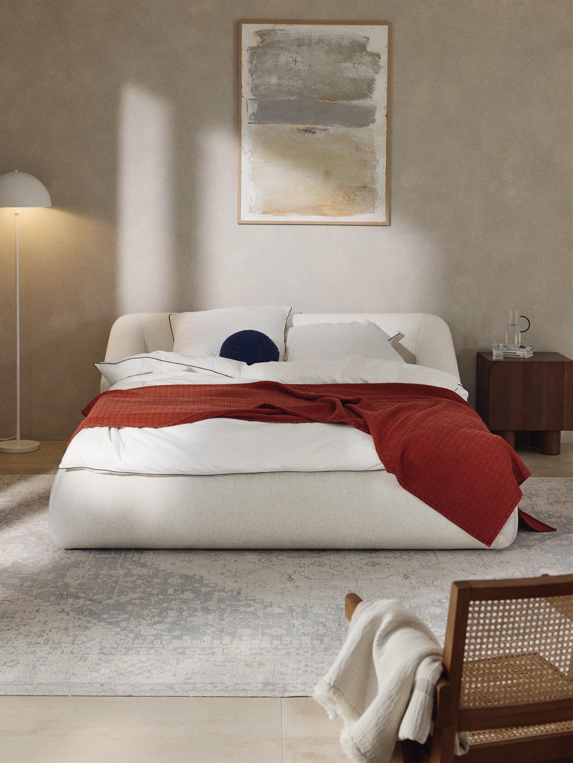Lux Sofia Bed with Upholstered Frame
