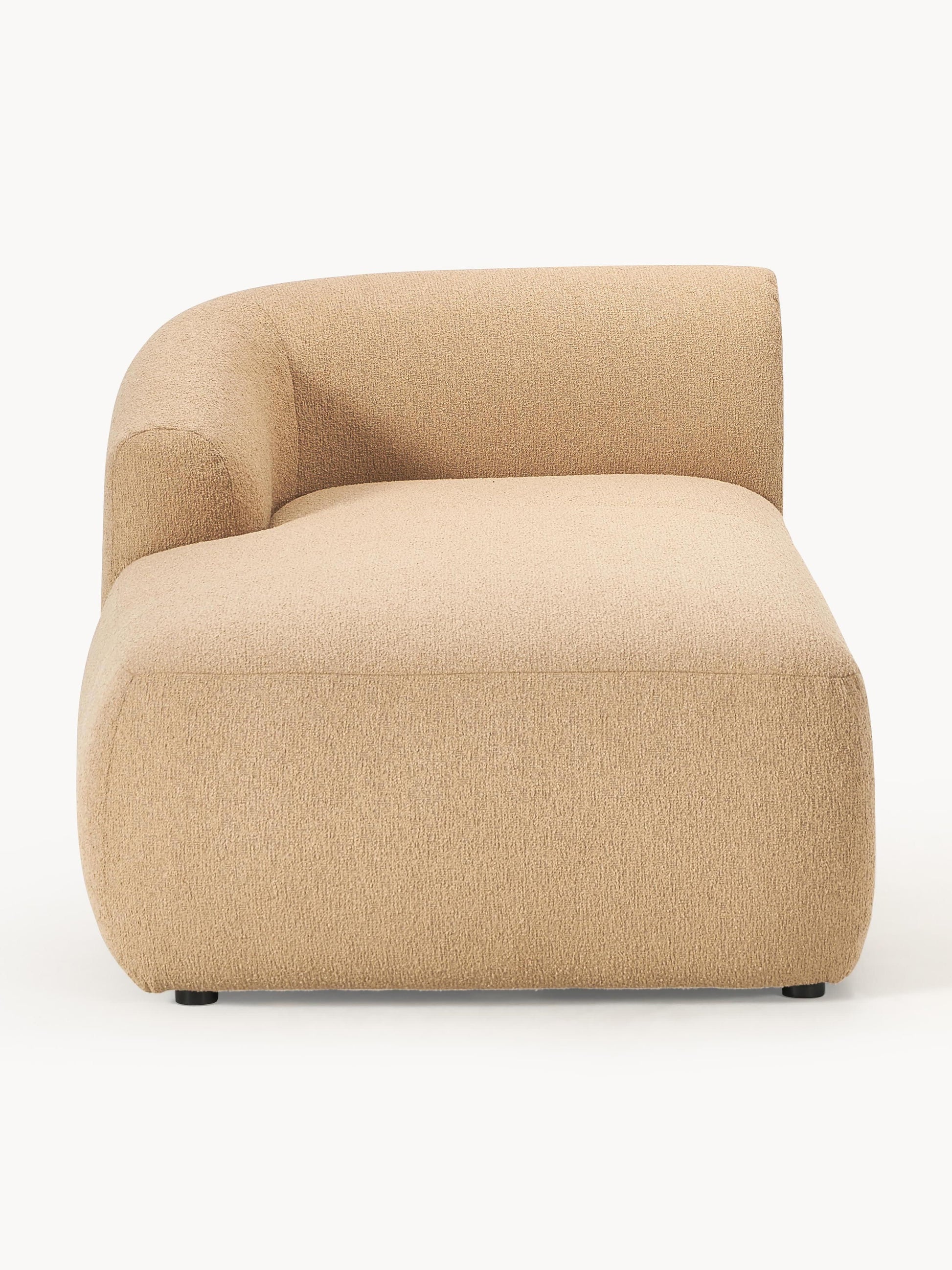 Lux Sofia Bouclé Chaise Corner Unit