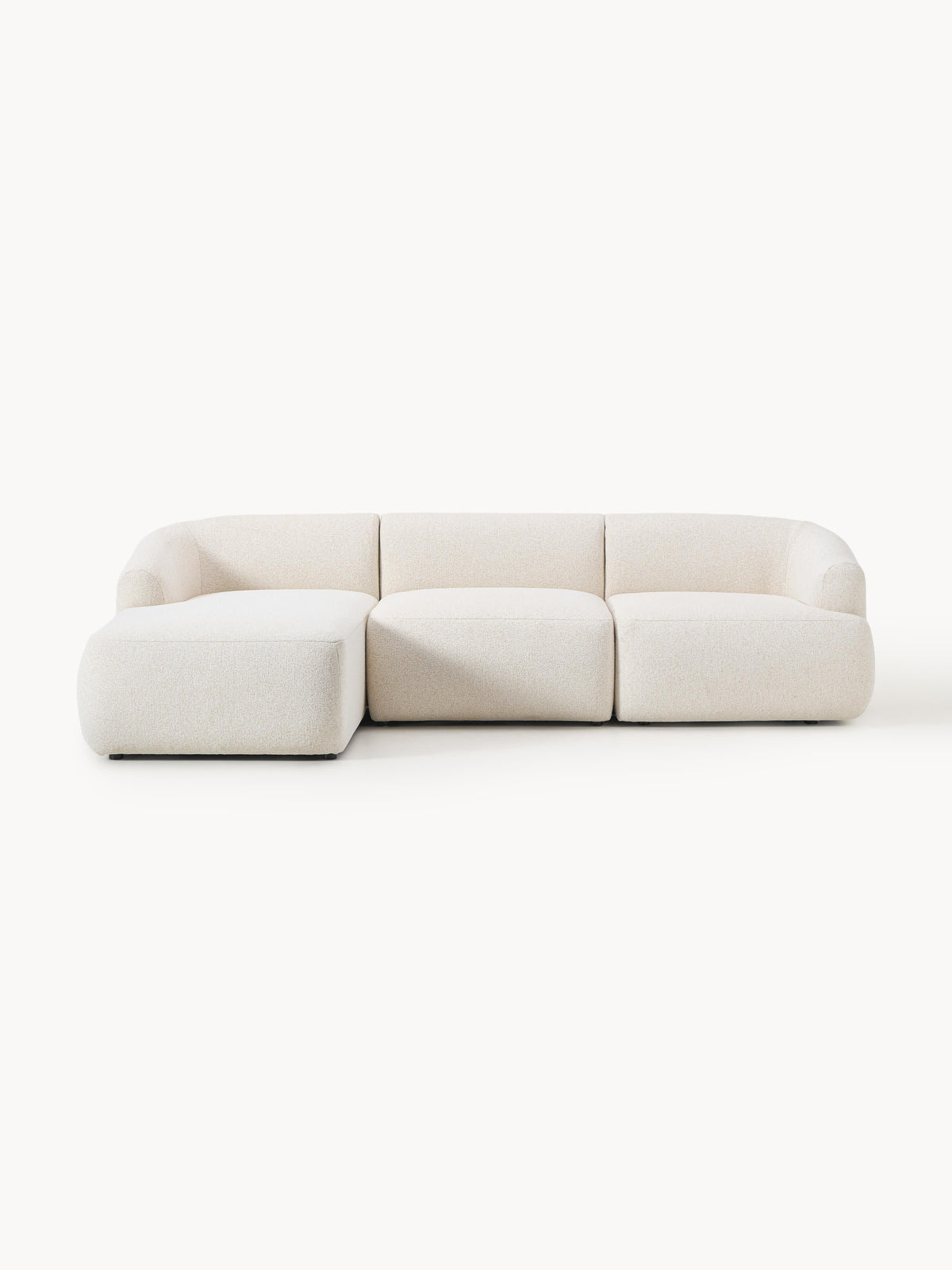 Lux Sofia Modular Bouclé Corner Couch (3-Seater)