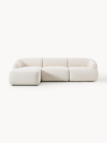 Lux Sofia Modular Bouclé Corner Couch (3-Seater)