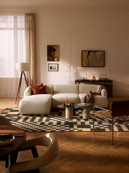 Lux Sofia Modular Bouclé Corner Couch (3-Seater)
