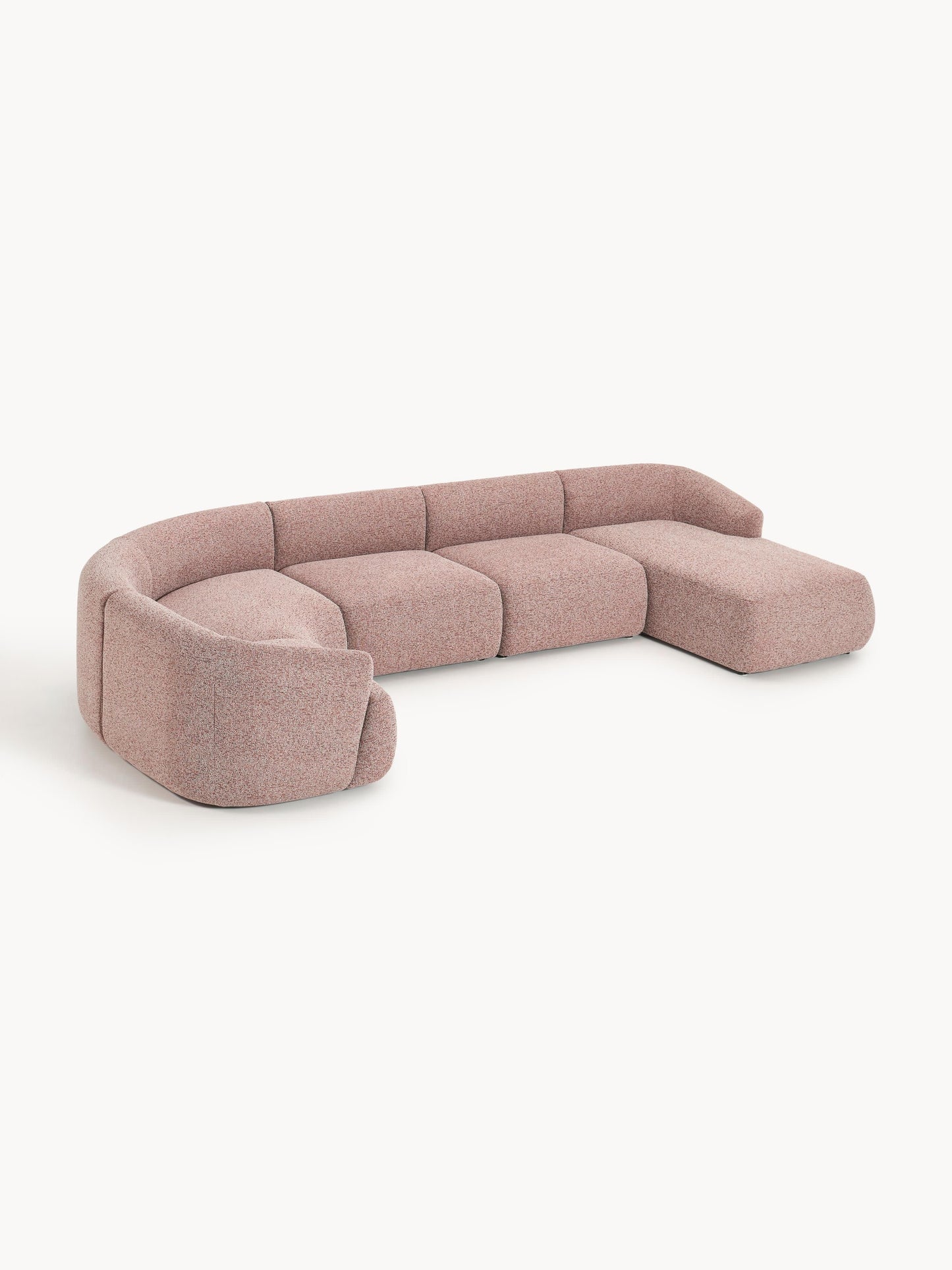 Lux Sofia Modular Bouclé XL Couch