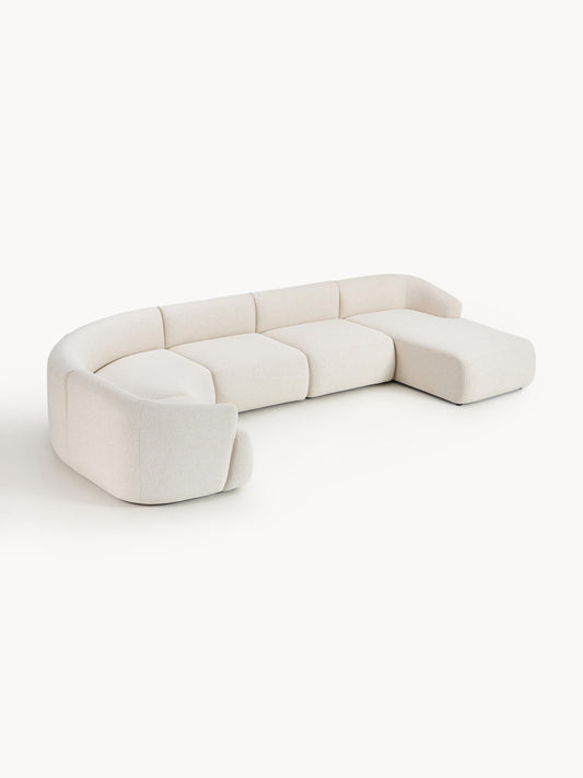 Lux Sofia Modular Bouclé XL Couch