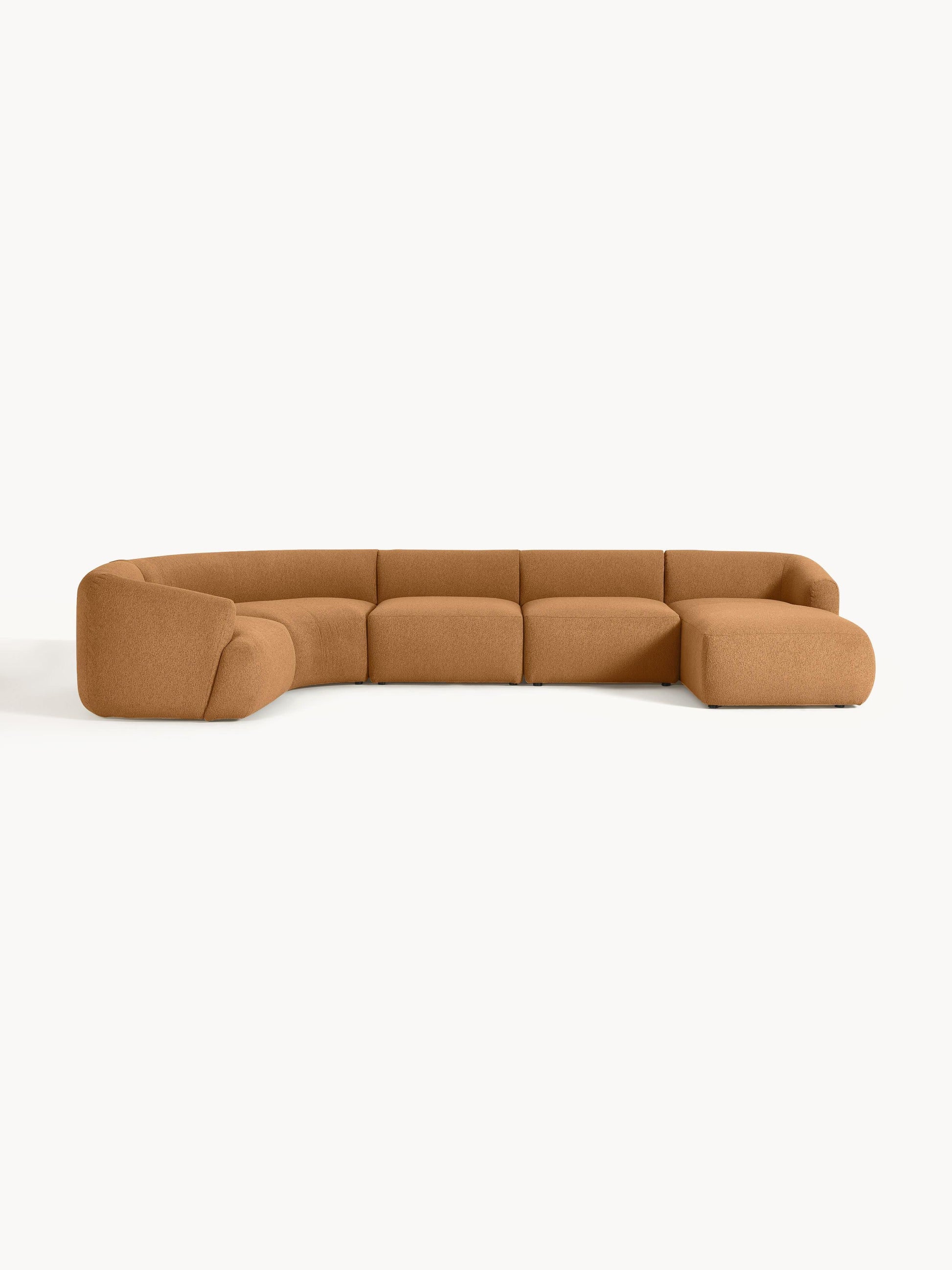 Lux Sofia Modular Bouclé XL Couch