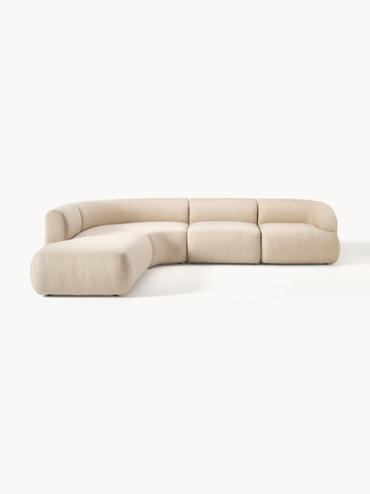 Lux Sofia Modular Corner Couch (4-Seater)