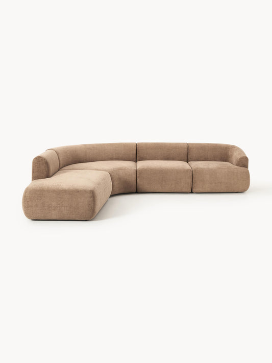 Lux Sofia Modular Corner Couch (4-Seater)