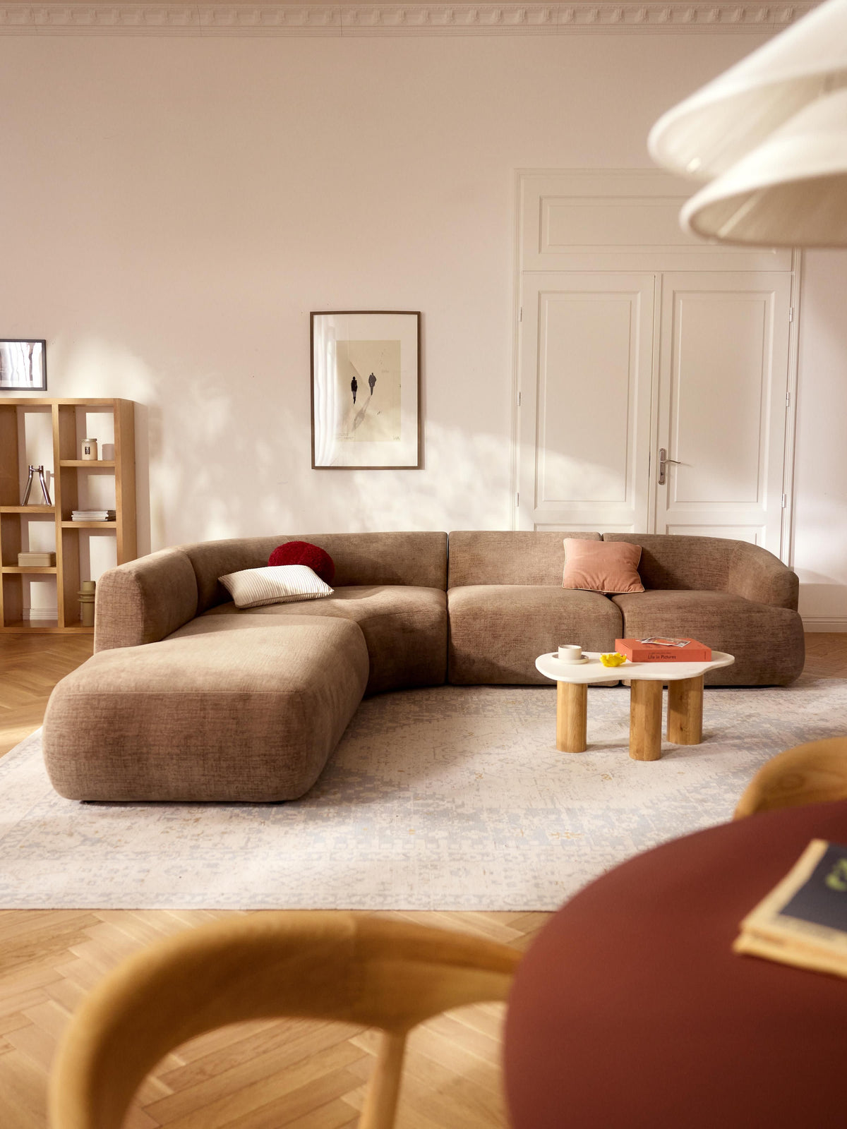 Lux Sofia Modular Corner Couch (4-Seater)