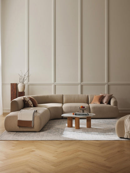 Lux Sofia Modular Corner Couch (4-Seater)