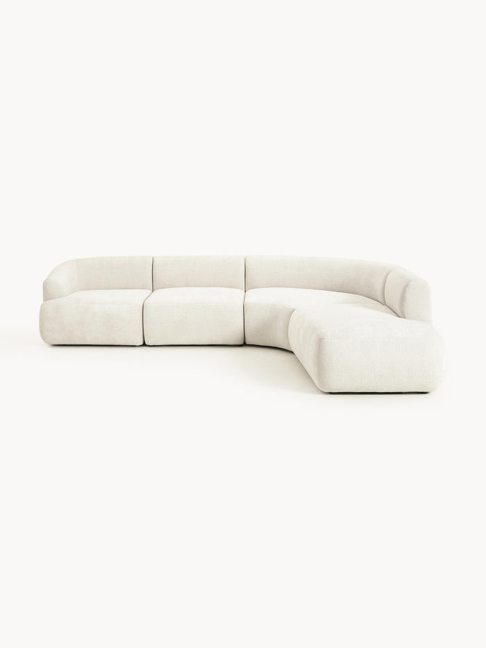 Lux Sofia Modular Corner Couch (4-Seater)