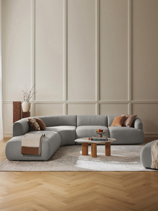 Lux Sofia Modular Corner Couch (4-Seater)