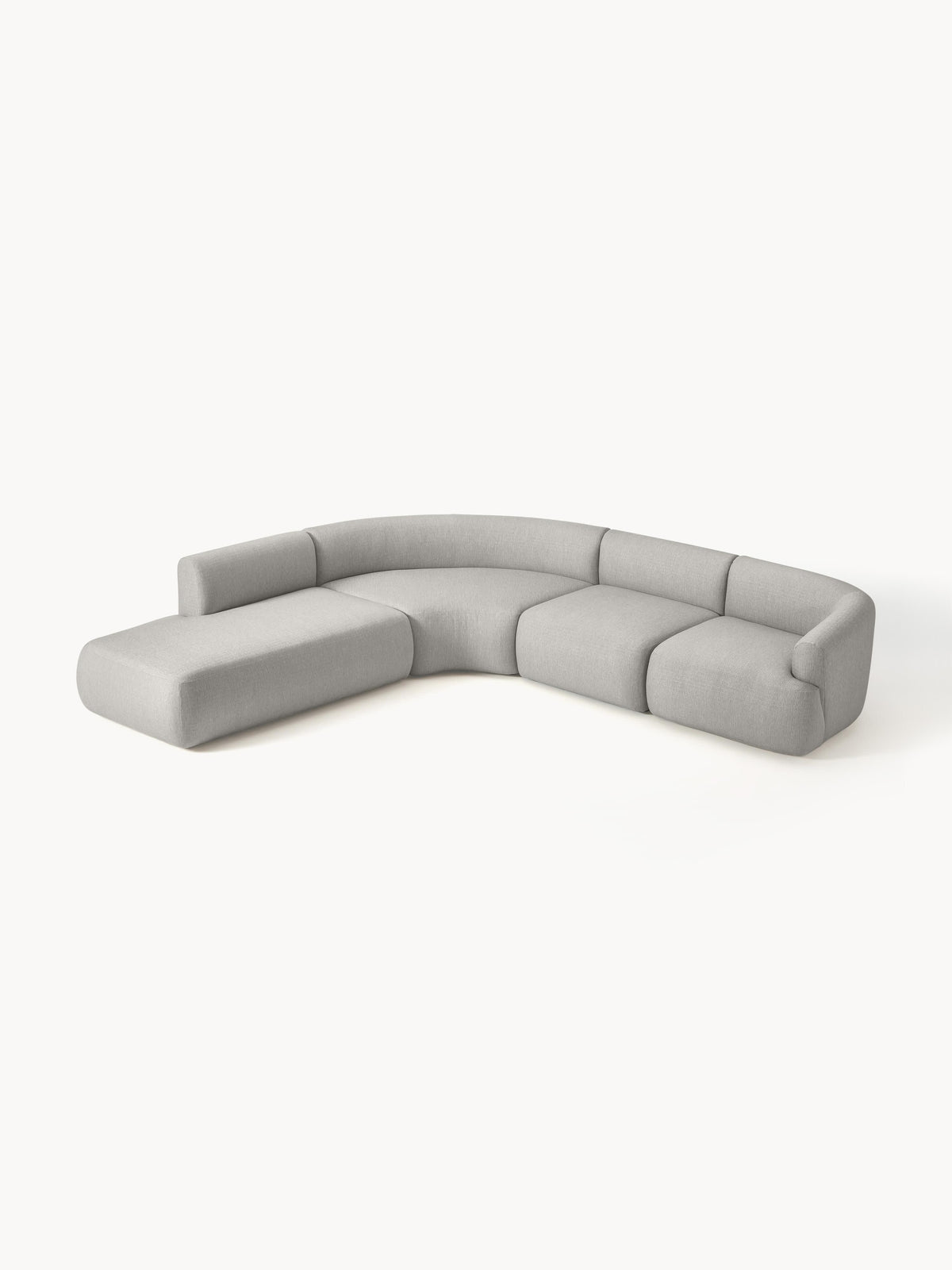 Lux Sofia Modular Corner Couch (4-Seater)