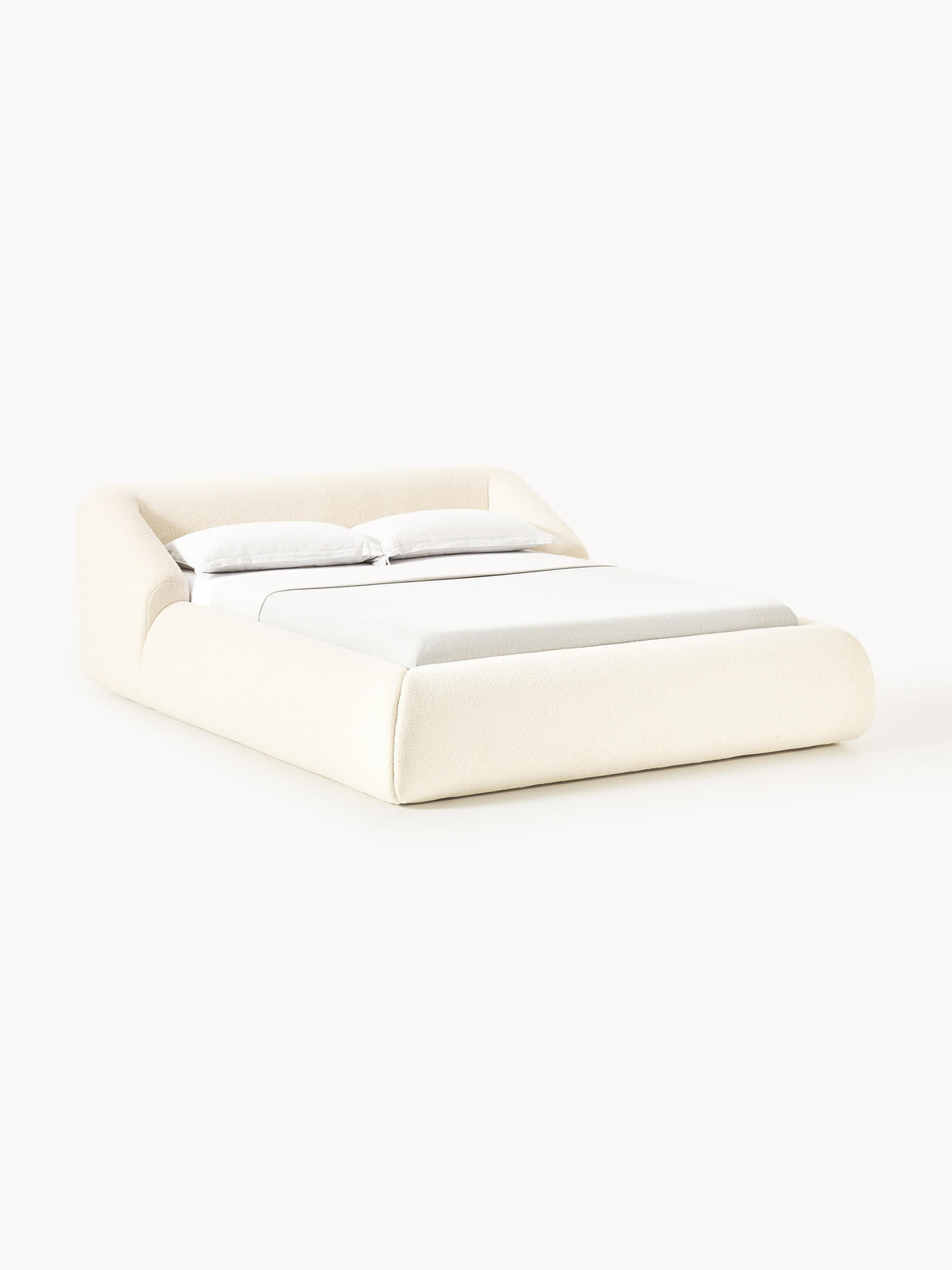 Lux Sofia Teddy Bed, Upholstered