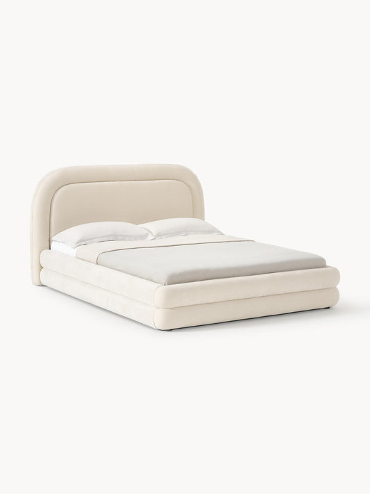 Lux Solomon Bed with Upholstered Frame