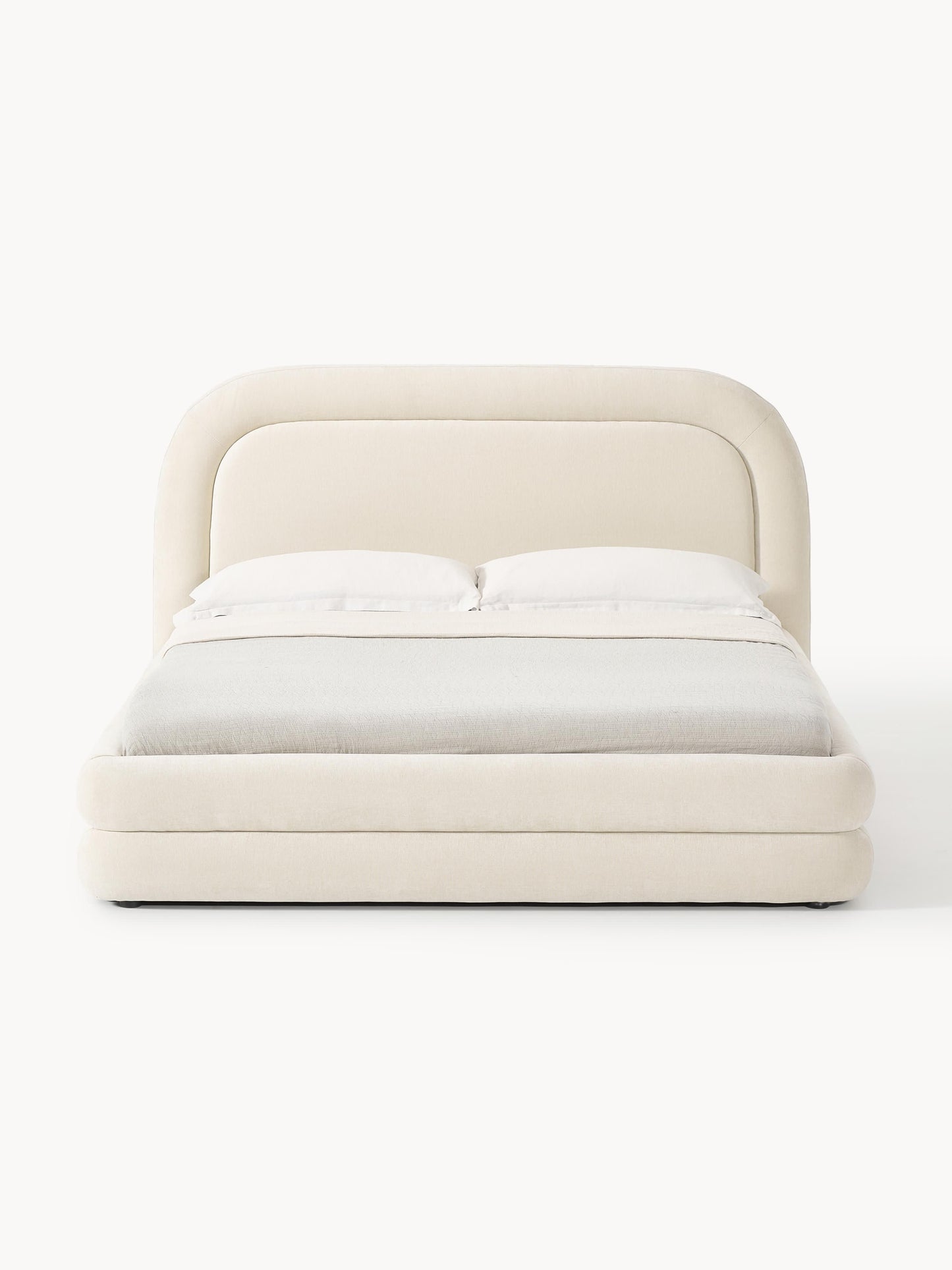 Lux Solomon Bed with Upholstered Frame