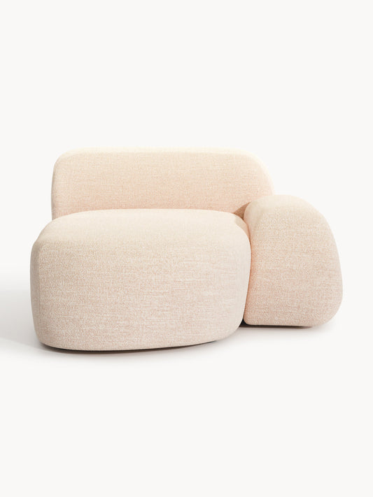 Lux Wolke Bouclé Chaise Corner Unit