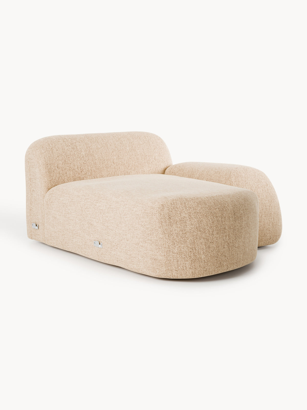 Lux Wolke Bouclé Chaise Corner Unit