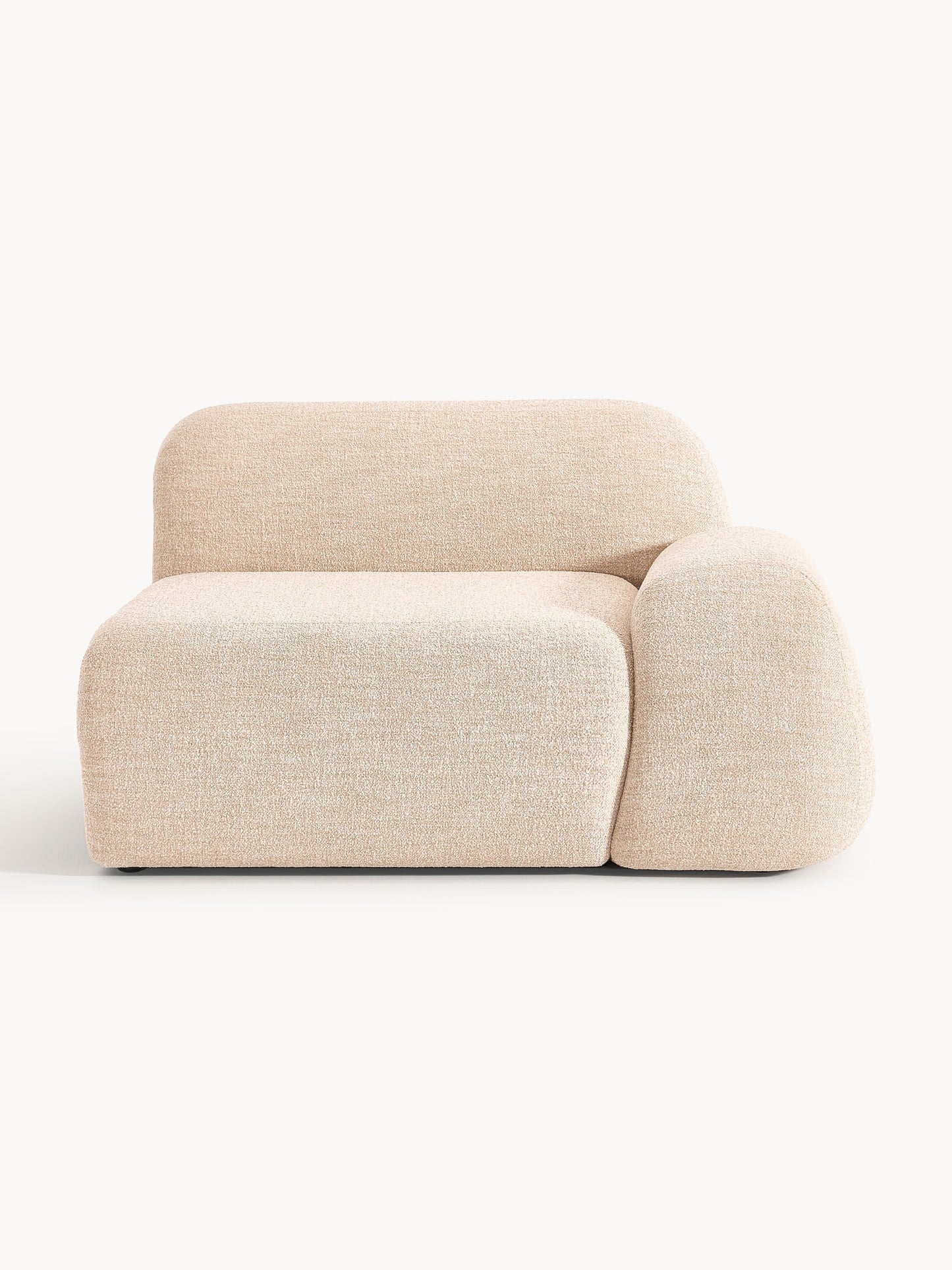 Lux Wolke Bouclé Corner Unit