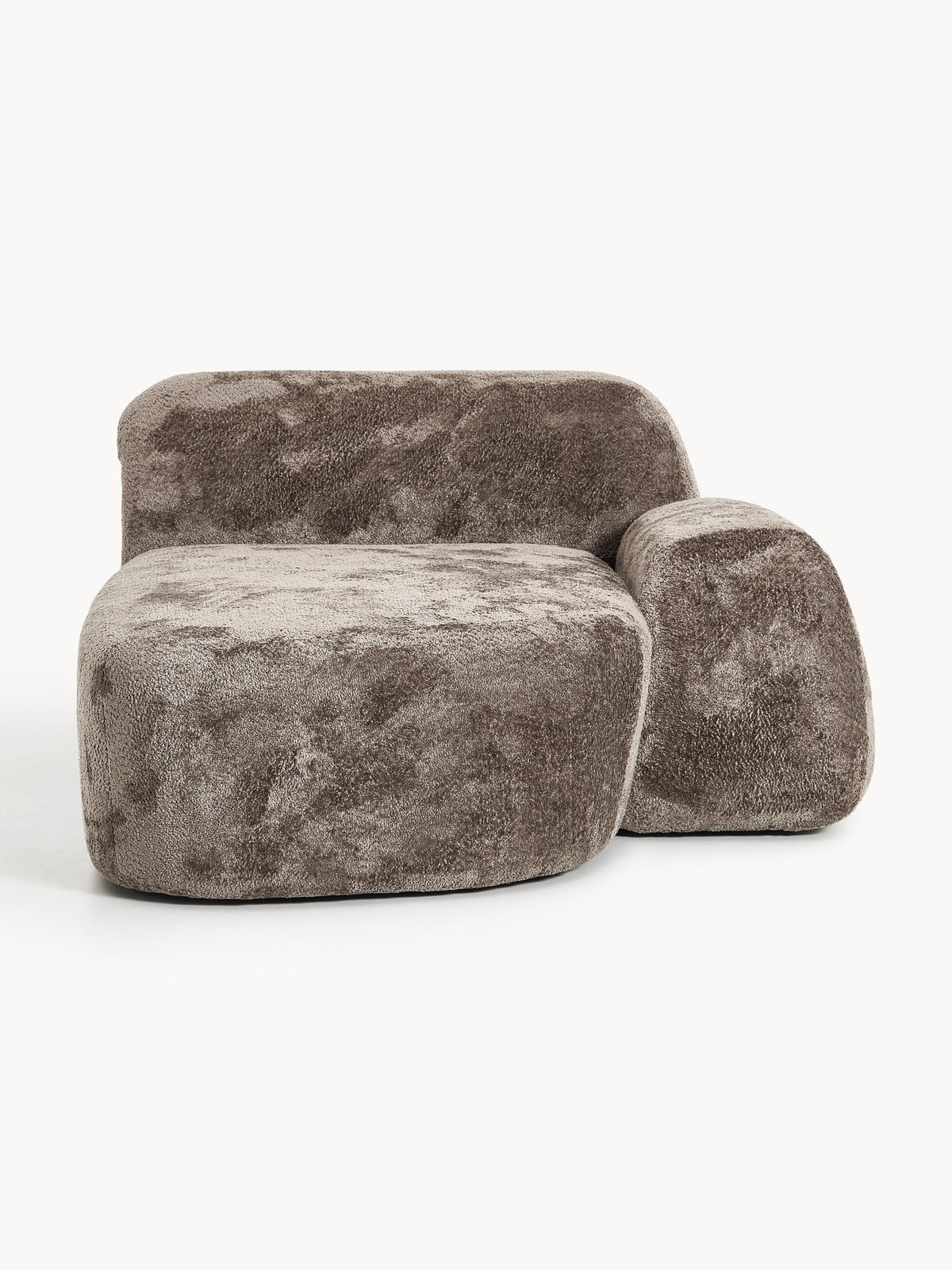 Lux Wolke Chaise Longue in Teddy Bouclé