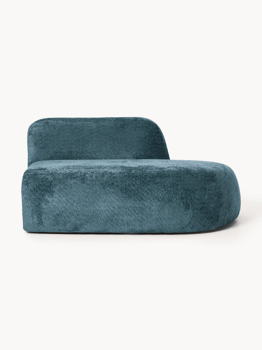 Lux Wolke Chaise Longue in Teddy Bouclé