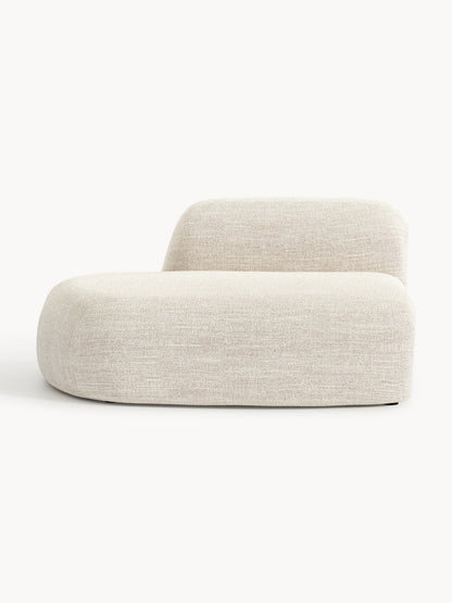 Lux Wolke Chaise Unit in Bouclé