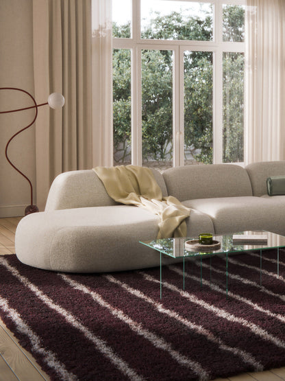 Lux Wolke Chaise Unit in Bouclé