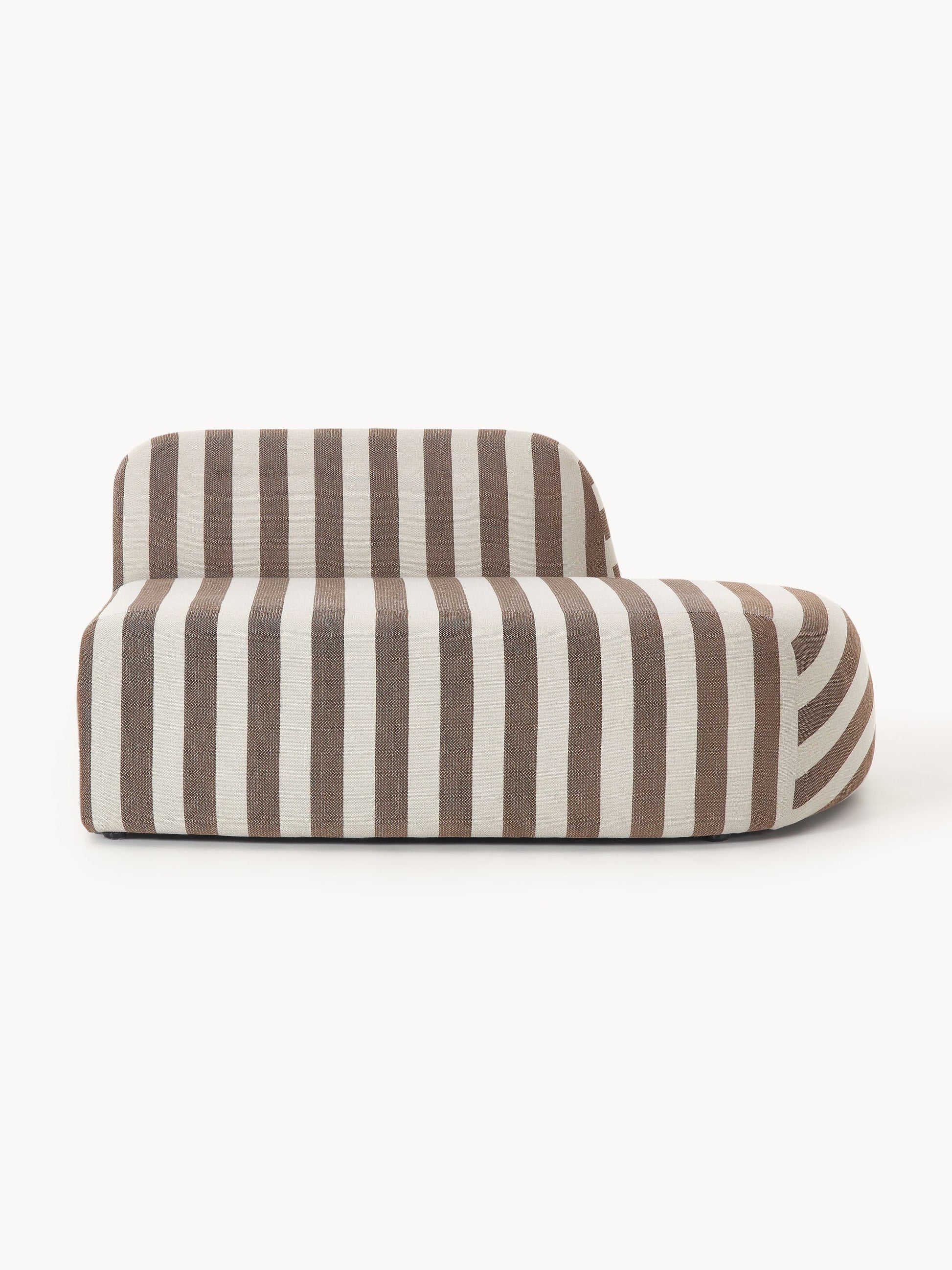 Lux Wolke Chaise Unit with Stripes