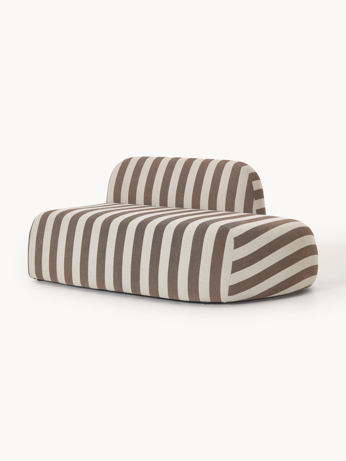Lux Wolke Chaise Unit with Stripes