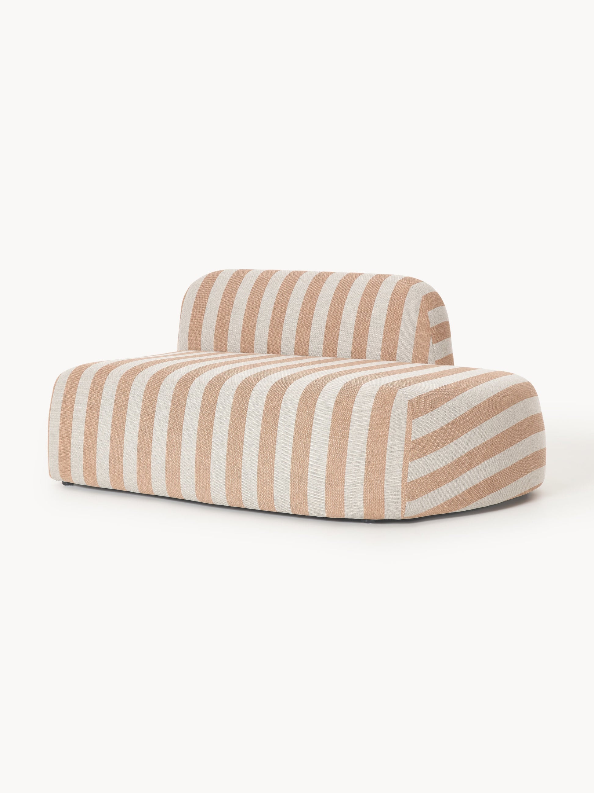 Lux Wolke Chaise Unit with Stripes