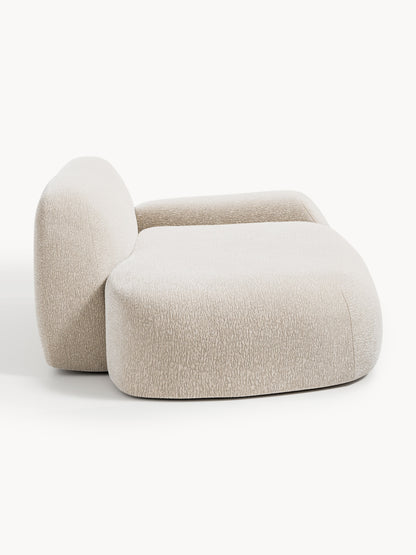 Lux Wolke Couch with Chaise Longue (2-Seater)