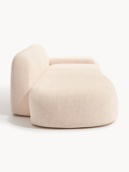 Lux Wolke Modular 3-Seater Chaise in Bouclé