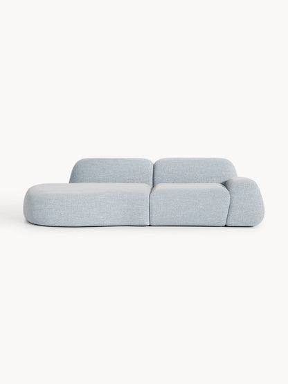 Lux Wolke Modular 3-Seater Chaise in Bouclé