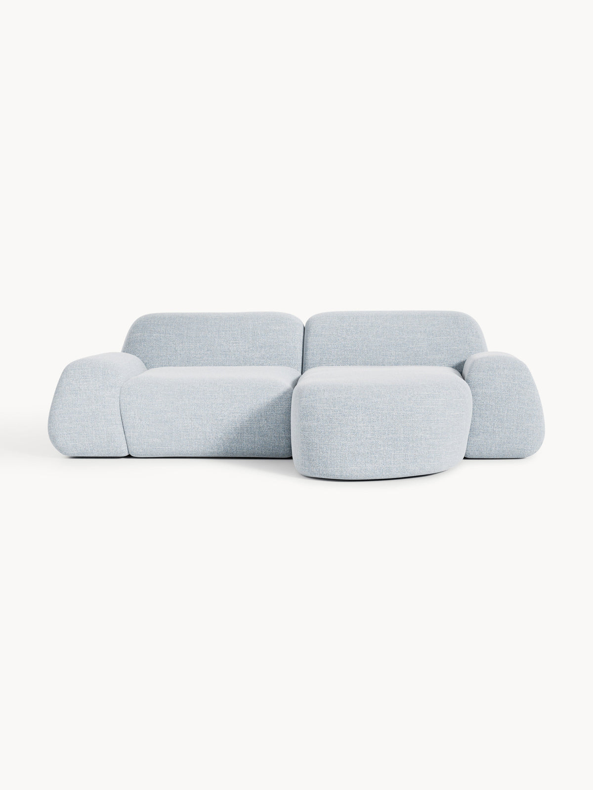 Lux Wolke Modular Bouclé Corner Couch (3-Seater)