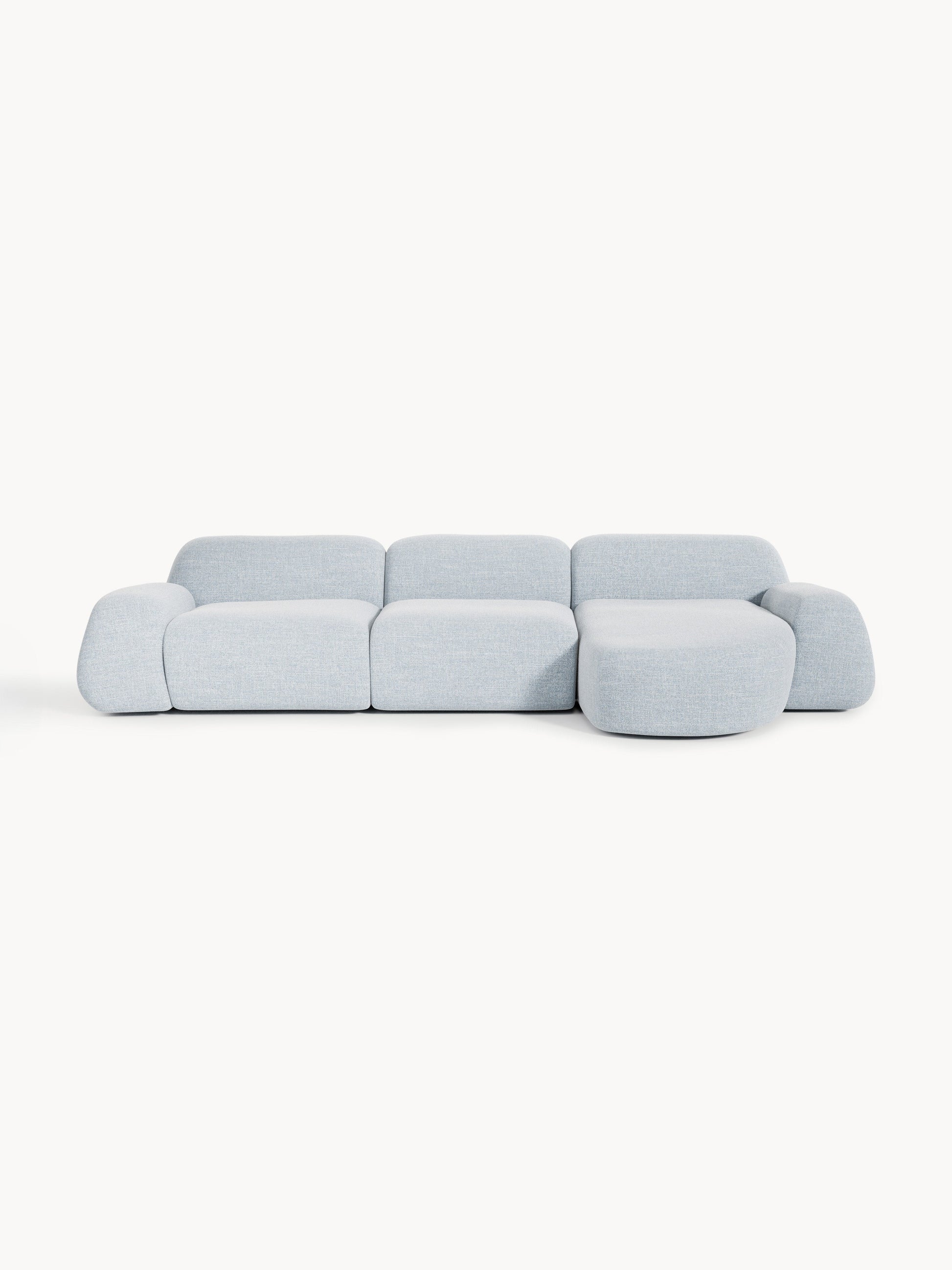 Lux Wolke Modular Bouclé Corner Couch (4-Seater)