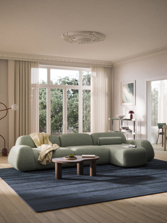 Lux Wolke Modular Bouclé Corner Couch (4-Seater)